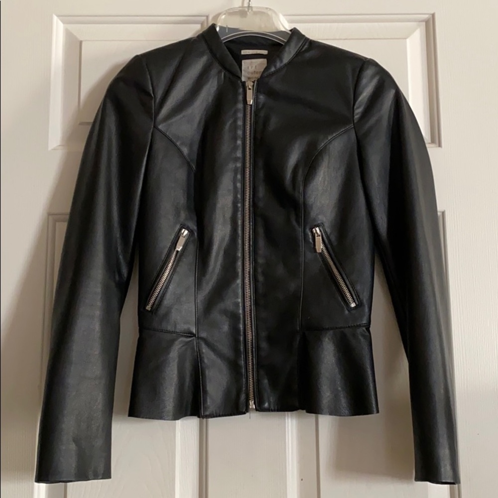 Zara Faux Leather Jacket